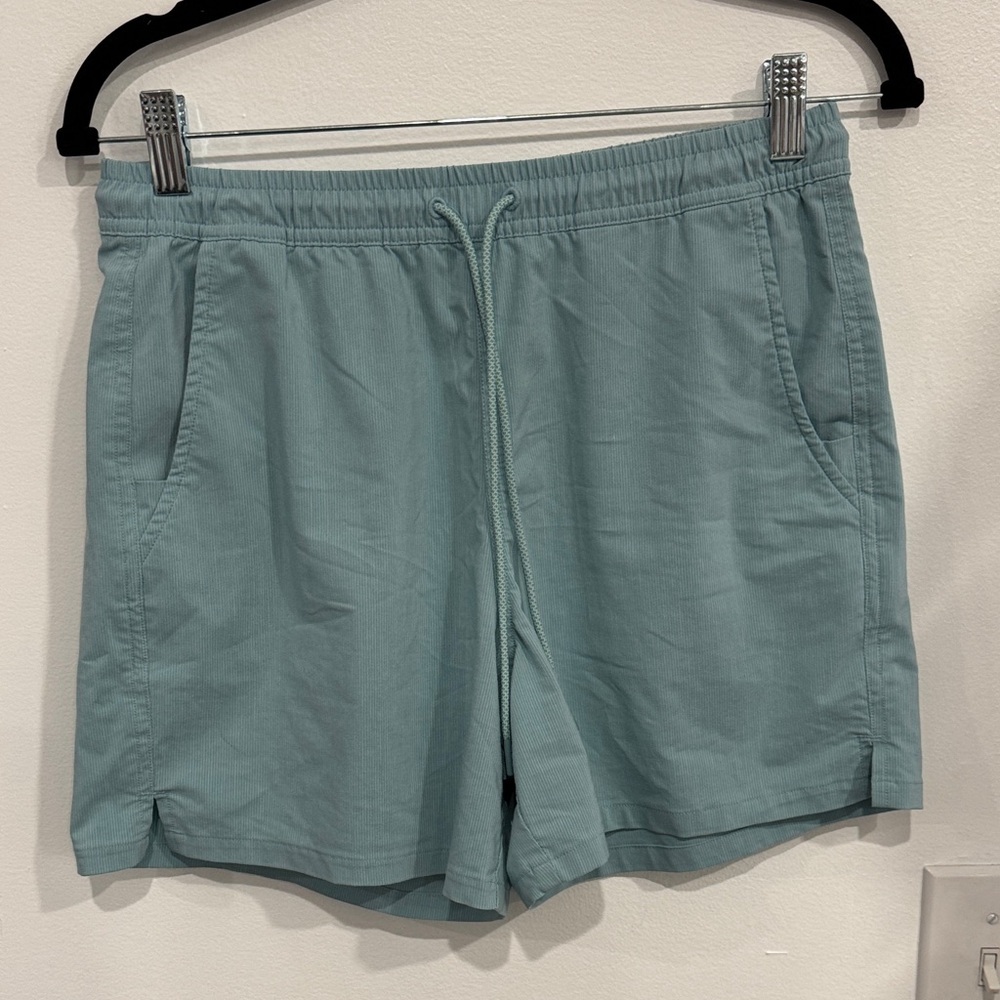 Athleta Women's Light Aqua Drawstring Board Shorts